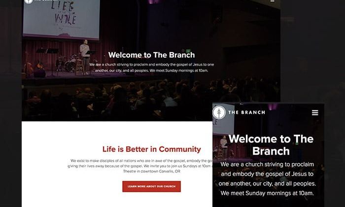 Church Website Design Services